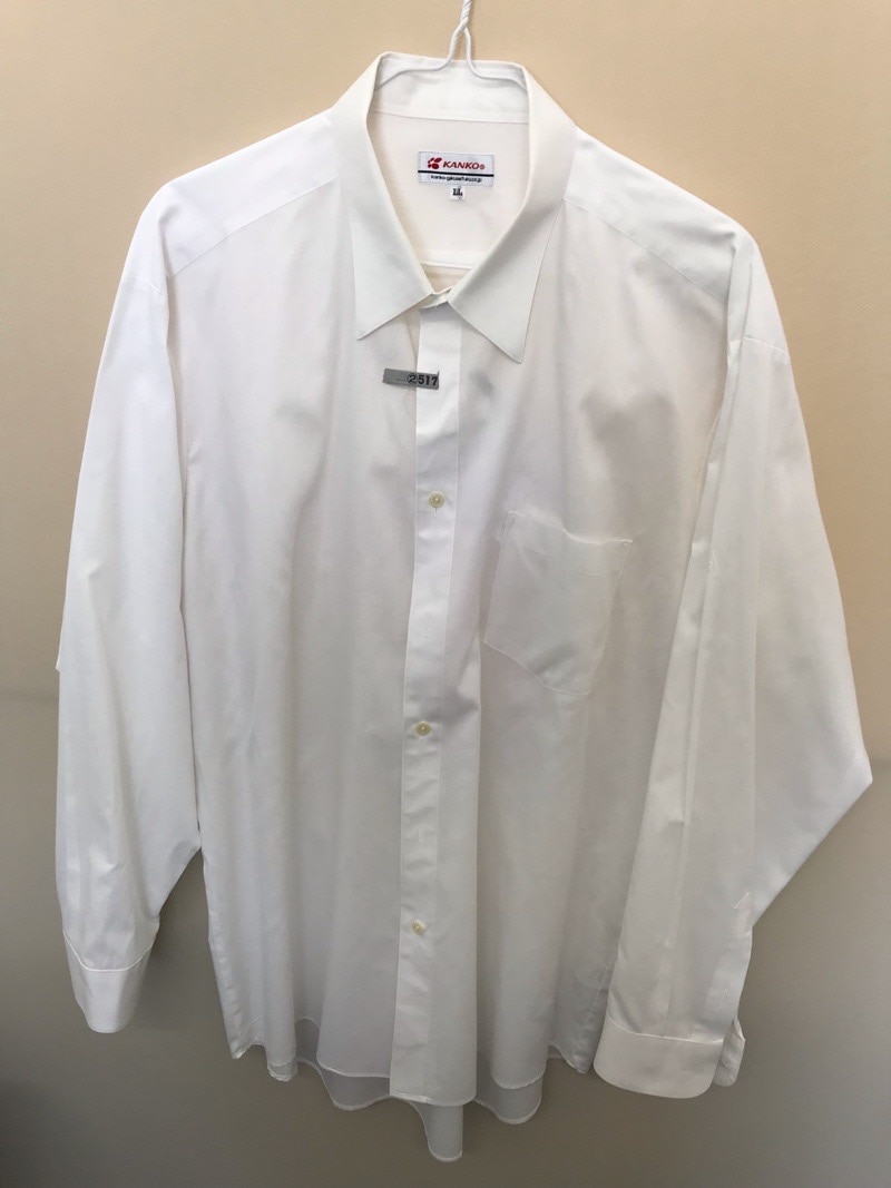 神奈川県　麻布大学付属高等学校　ワイシャツ（長袖）【0302517】