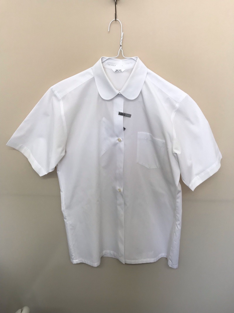 神奈川県　相模女子大学高等部　ブラウス（半袖）【0303891】