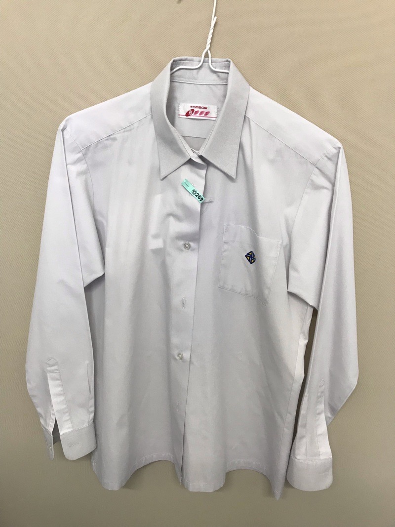 神奈川県　座間高校　ブラウス　【0210269】