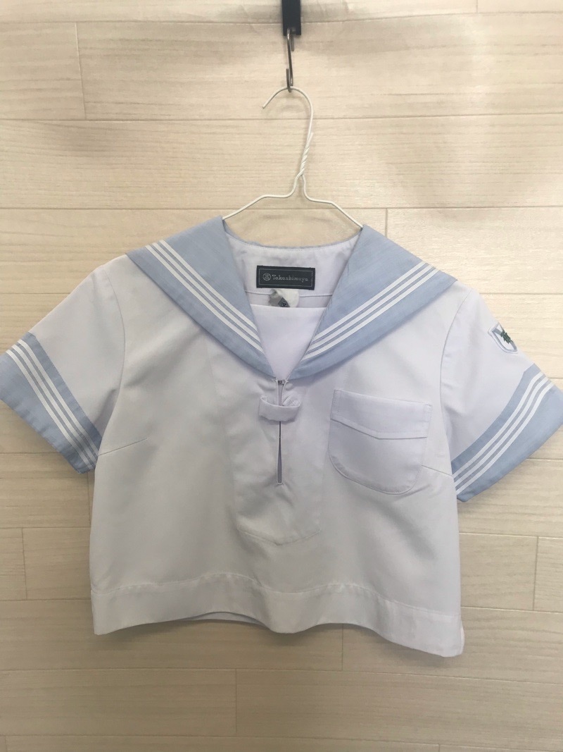 神奈川県　横浜隼人高校　セーラー服（夏）【034910】