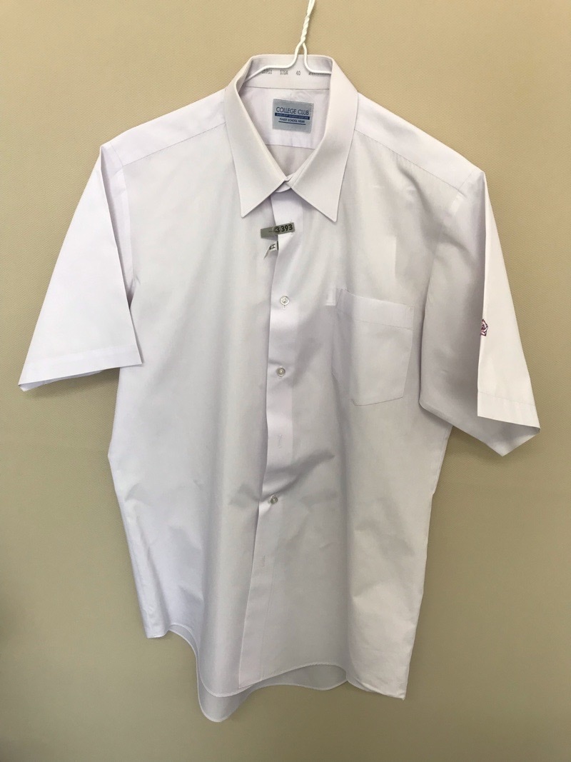 神奈川県　海老名高校　ワイシャツ（半袖）【0303393】