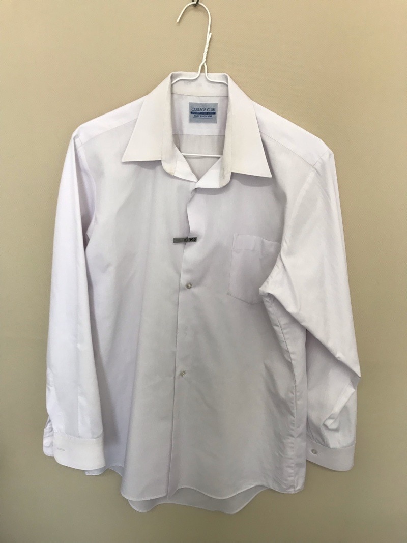 神奈川県　海老名高校　ワイシャツ（長袖）【0303395】