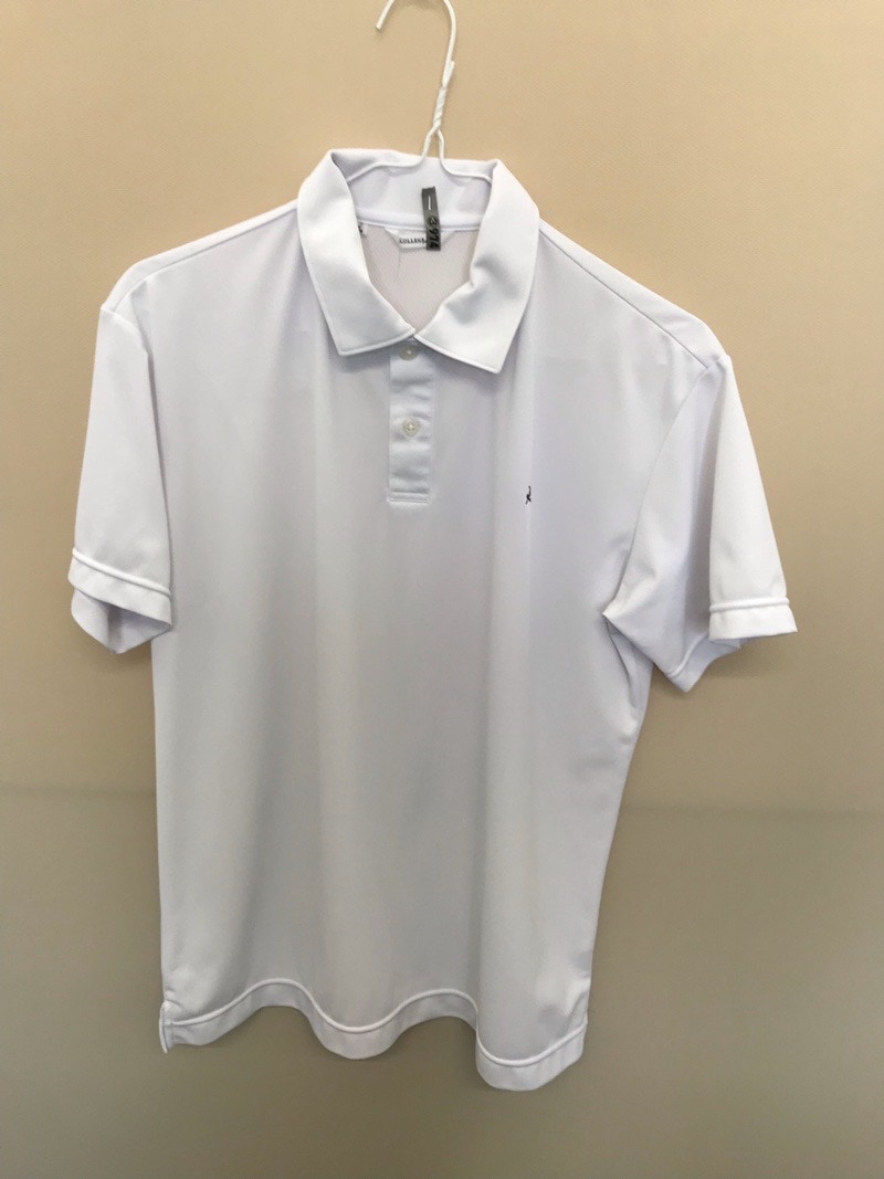 神奈川県　向上高校　ポロシャツ（白）【0303974】