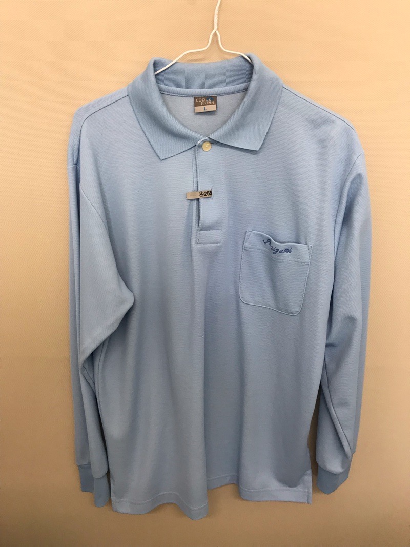 神奈川県　今泉中学校　ポロシャツ（長袖）【0304255】