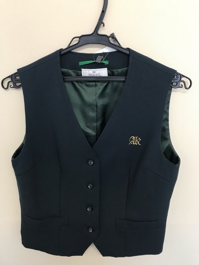 神奈川県　厚木北高校　ベスト　(旧デザイン)【0303803】