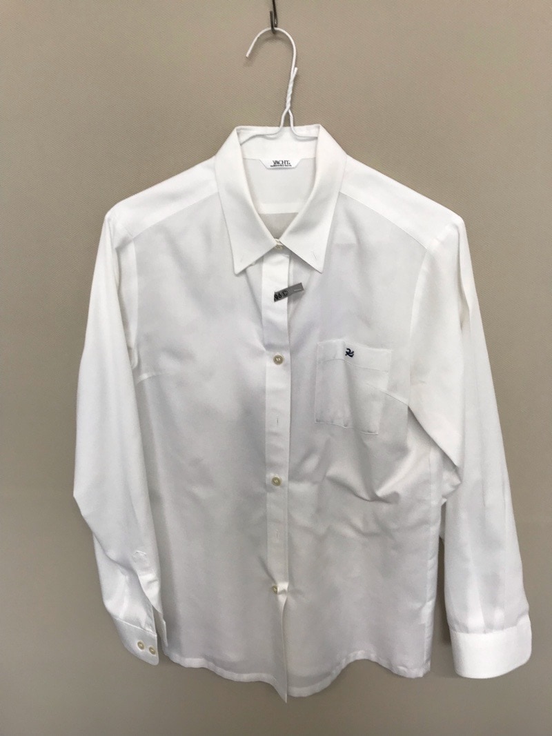 神奈川県　向上高校　ブラウス　白【0303969】