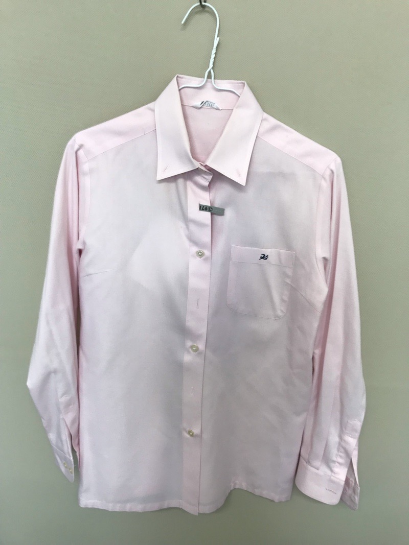 神奈川県　向上高校　ブラウス　ピンク【0303971】