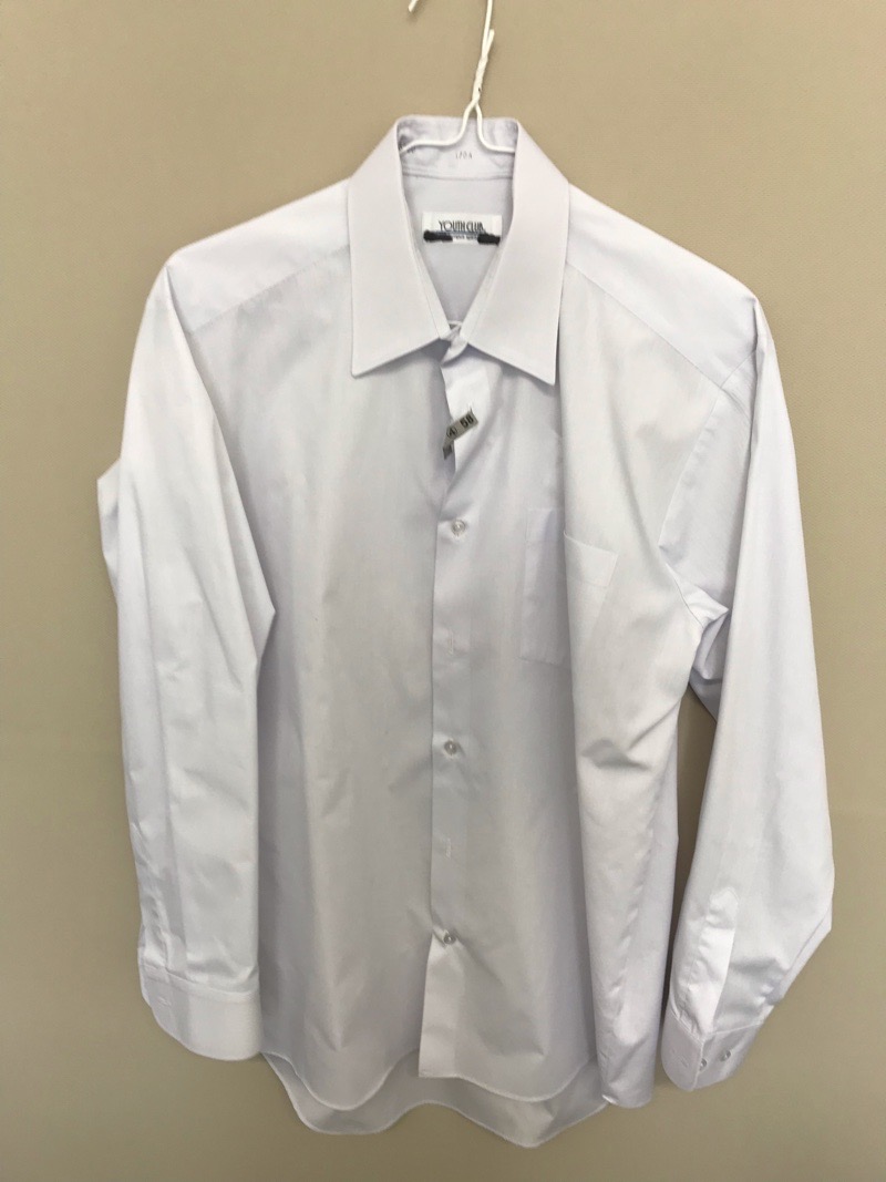 神奈川県　座間市立南中学校　ワイシャツ（長袖）【0304058】