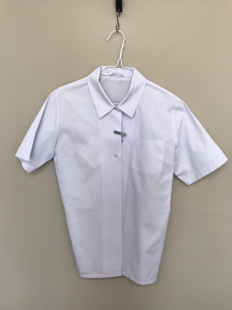 神奈川県　座間市立南中学校　ブラウス（半袖）【0304101】