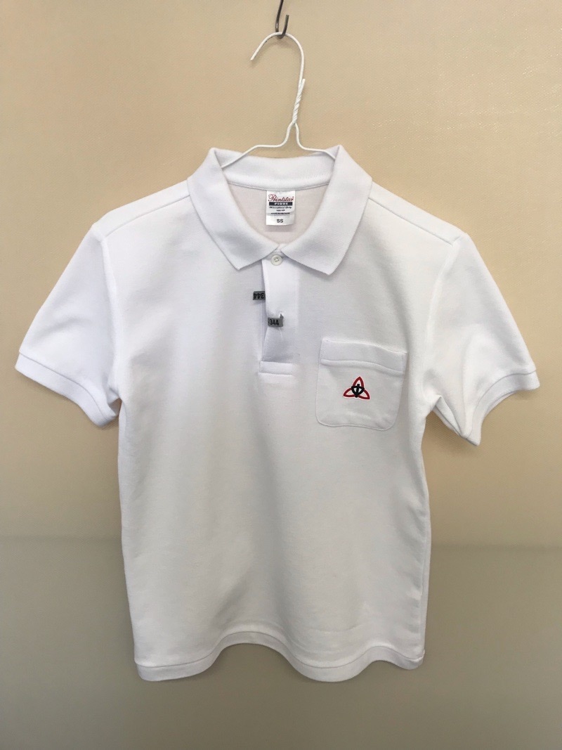 神奈川県　柏ヶ谷中学校　ポロシャツ（半袖）【0304344】