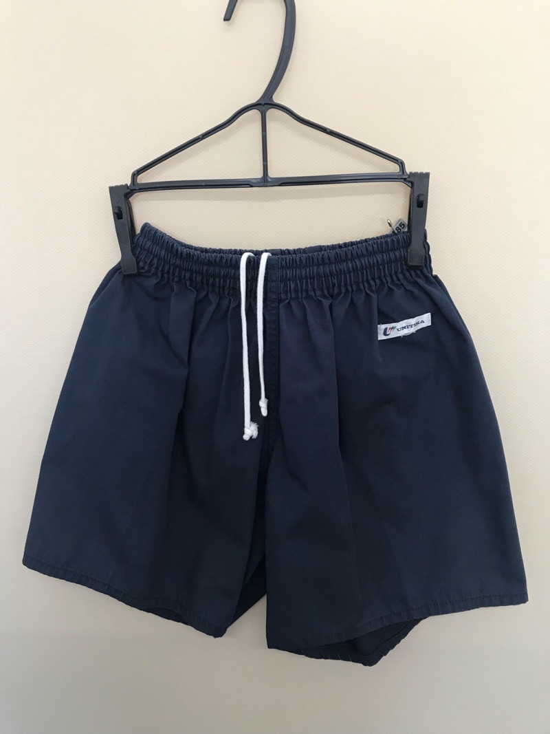 神奈川県　玉川中学校　ハーフパンツ（紺）【0303485】