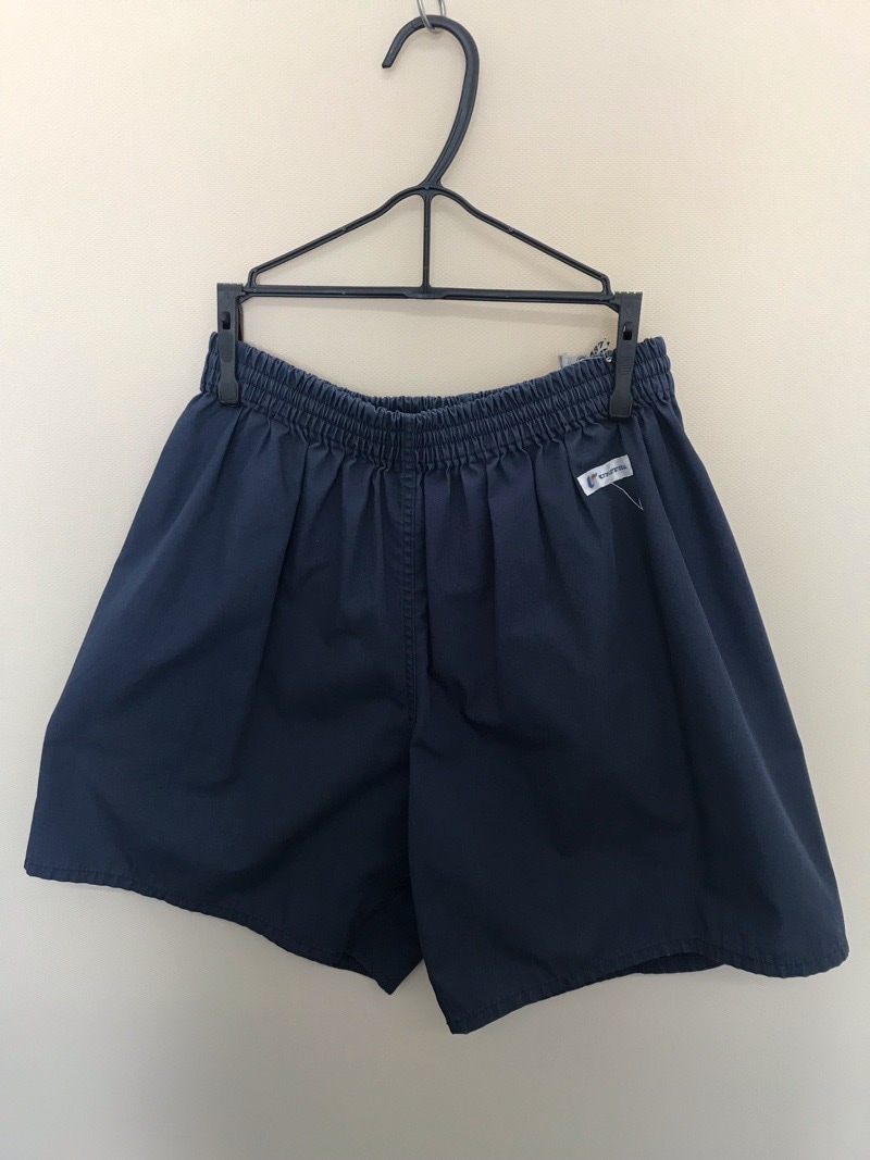 神奈川県　玉川中学校　ハーフパンツ（紺）【0303487】