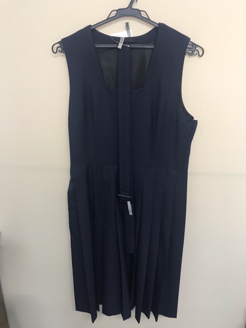 神奈川県　玉川中学校　ジャンバースカート　【0304306】