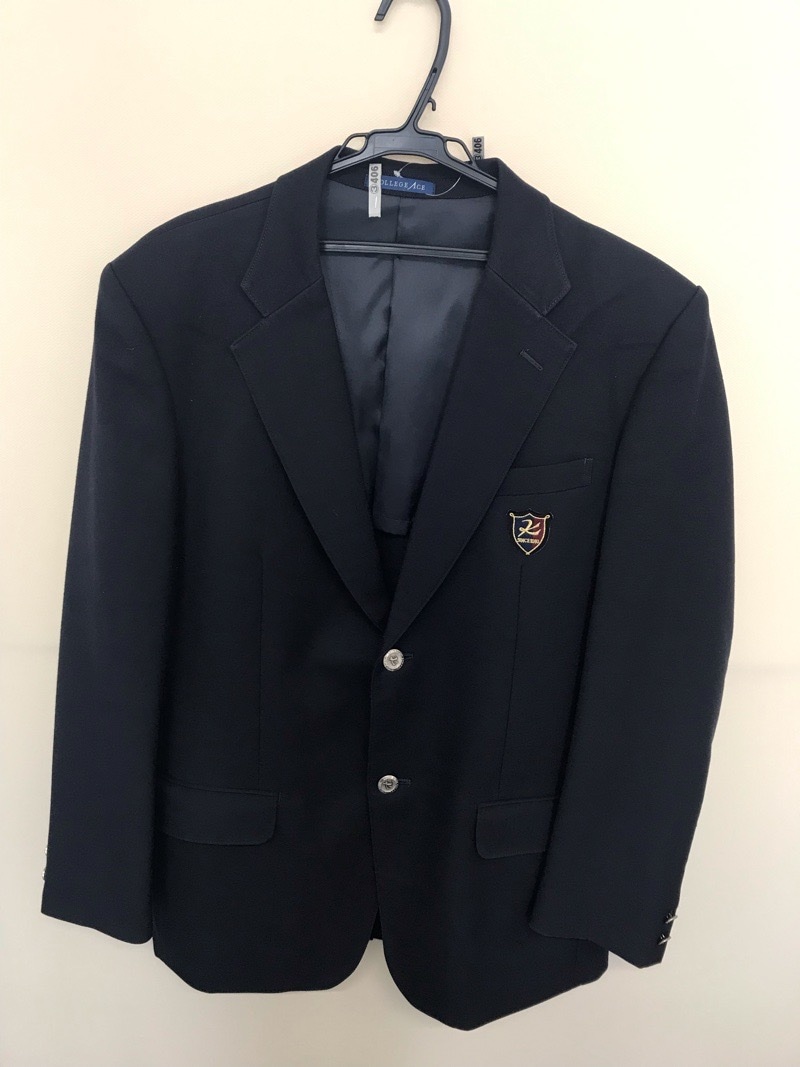 神奈川県　向上高校　男子ブレザー　旧ボタン【0303406】