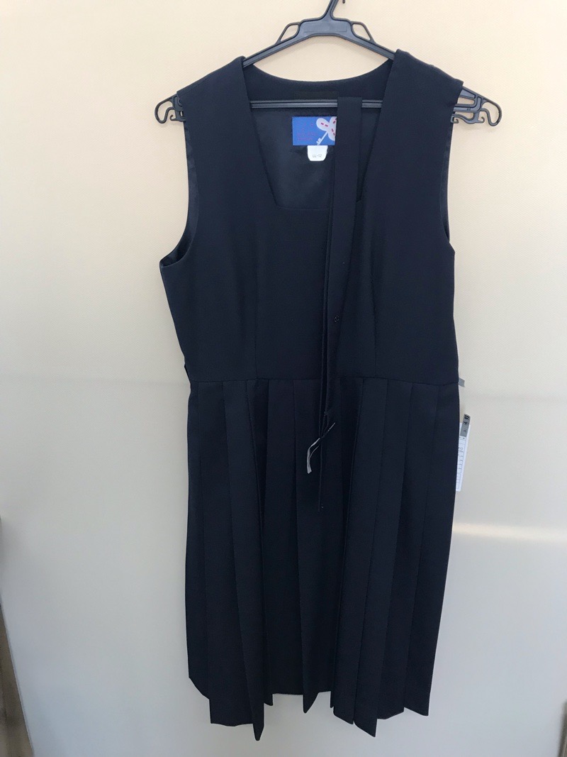 神奈川県　座間市立南中学校　ジャンバースカート　【0304093】