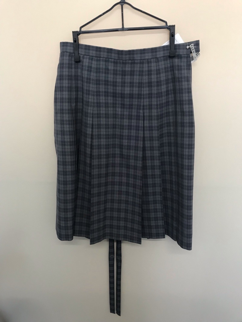 神奈川県　睦合東中学校　スカート（夏）【0304273】