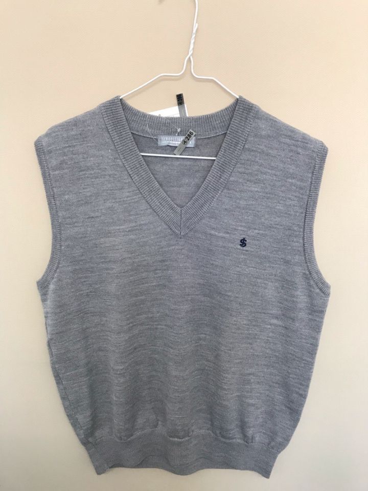 神奈川県　自修館中等教育学校　ニットベスト　【0304286】