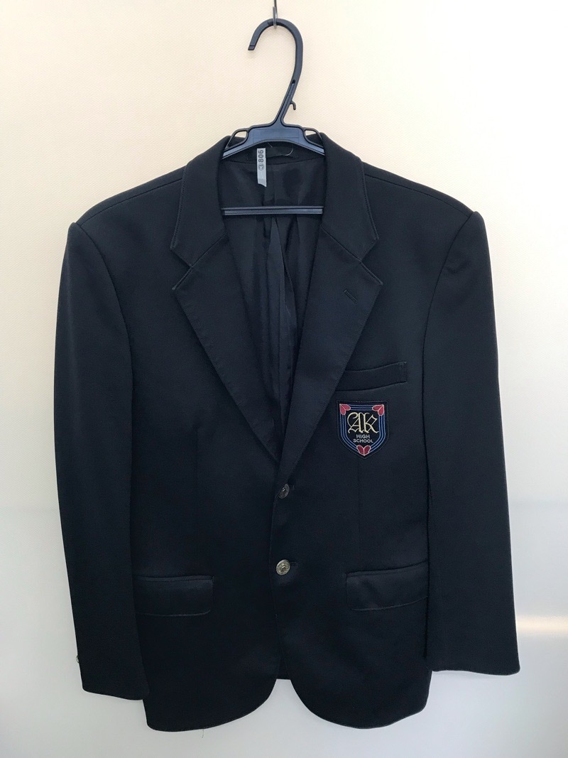 神奈川県　厚木北高校　男子ブレザー　【0303806】