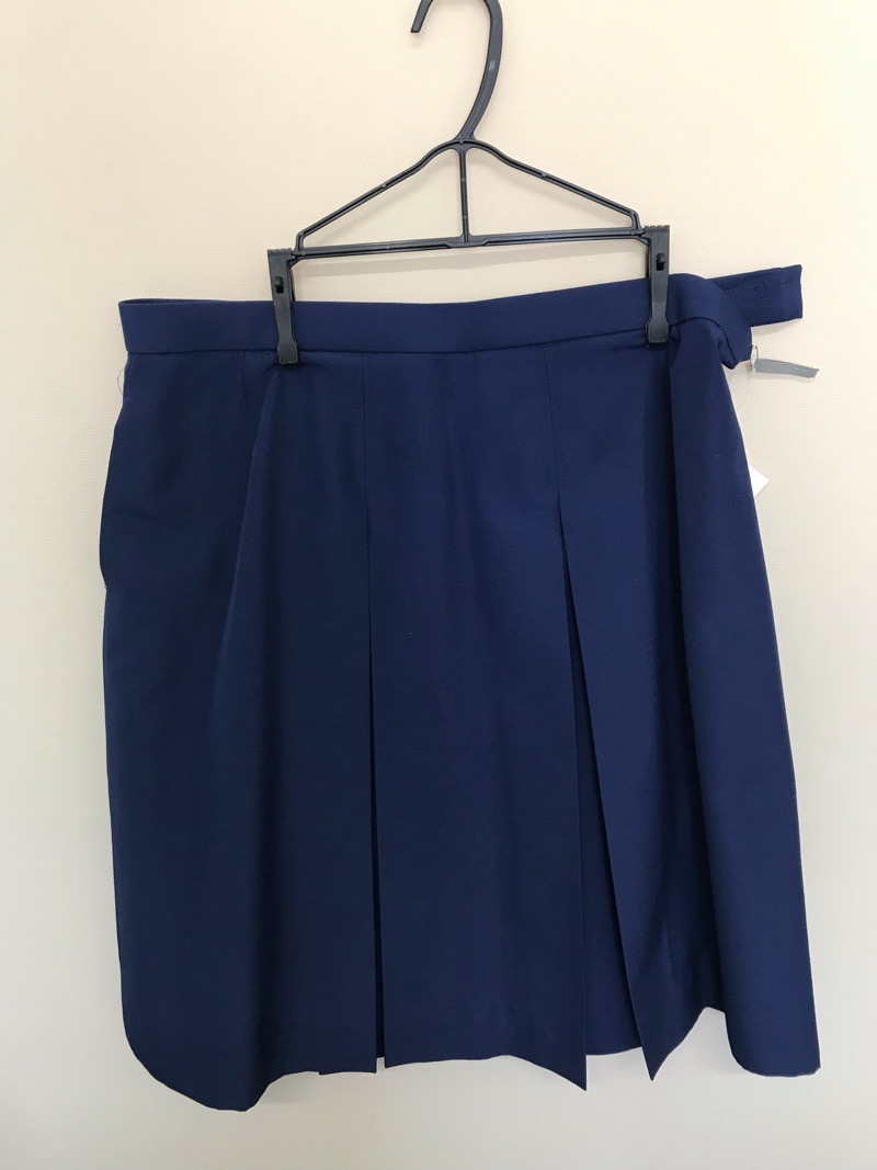 神奈川県　有馬中学校　スカート（夏）【0304448】