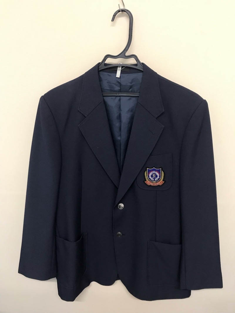 神奈川県　睦合東中学校　男子ブレザー　【0303987】