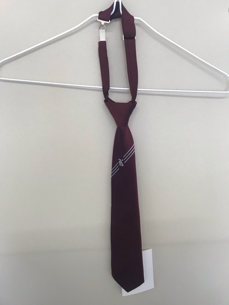 神奈川県　小鮎中学校　ネクタイ　【0304604】