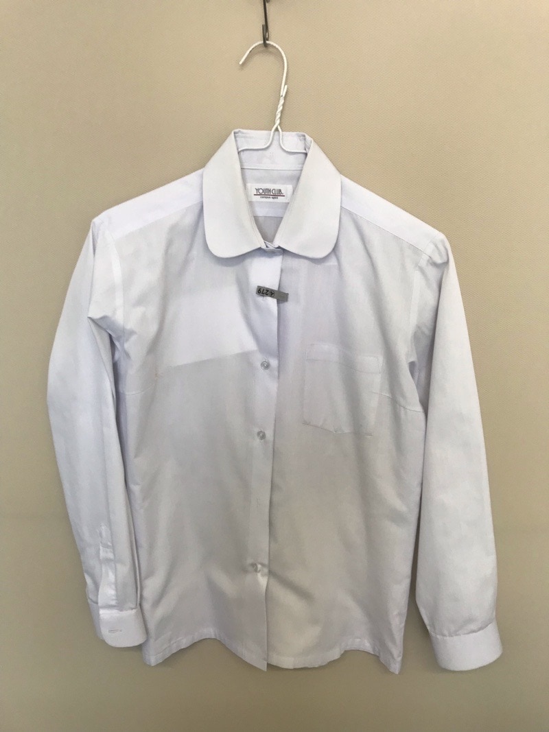 神奈川県　睦合東中学校　ブラウス（長袖）【0304279】