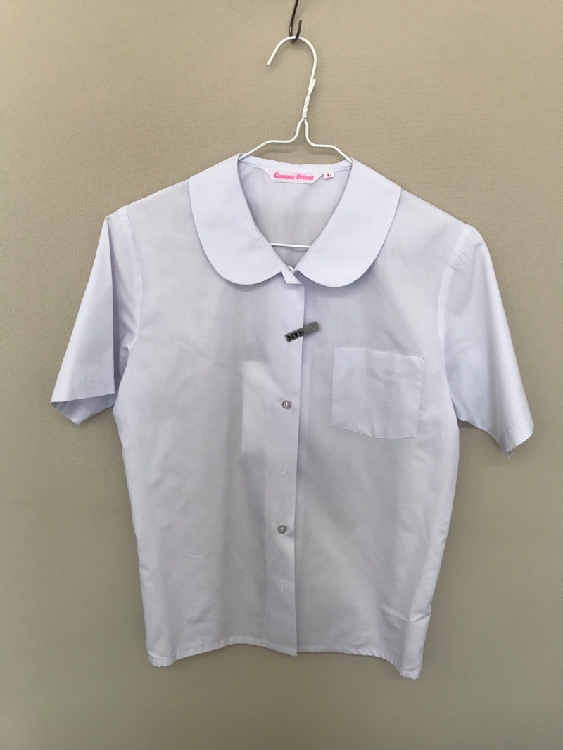 神奈川県　厚木中学校　ブラウス（半袖）【0304424】