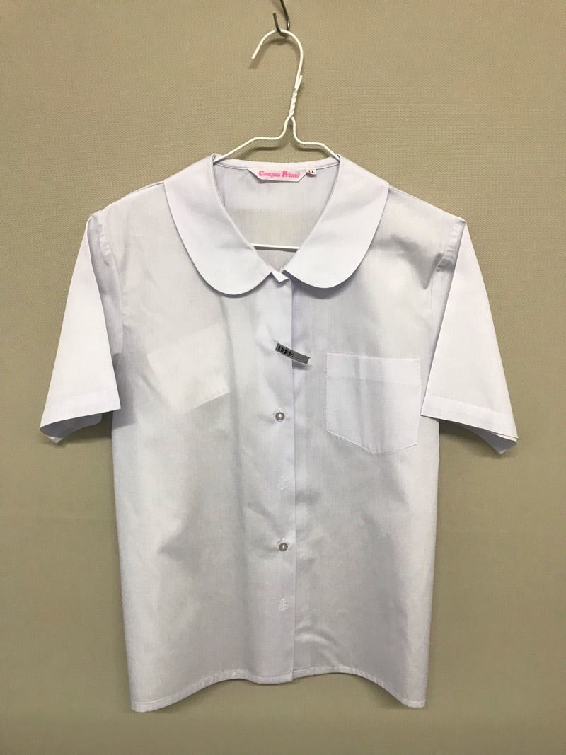 神奈川県　厚木中学校　ブラウス（半袖）【0304441】