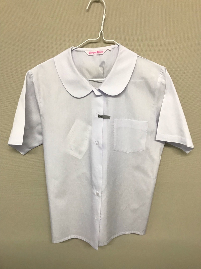 神奈川県　厚木中学校　ブラウス（半袖）【0304442】