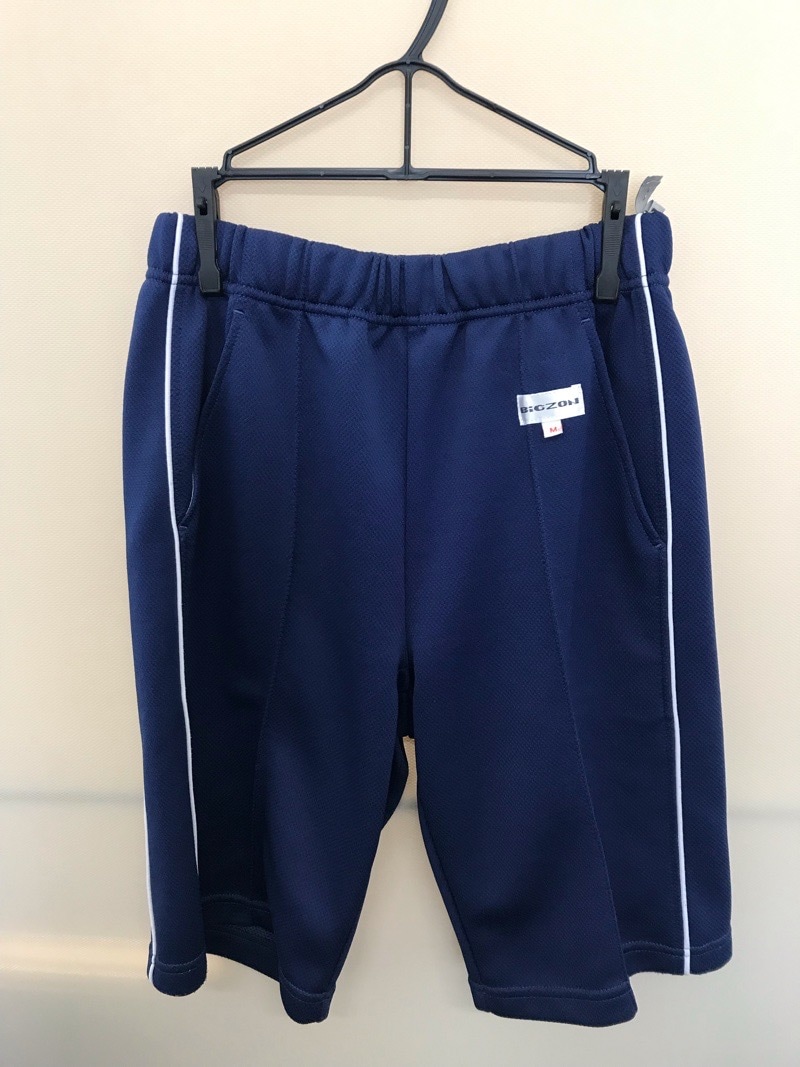 神奈川県　相模原中等教育学校　ハーフパンツ　【0302481】