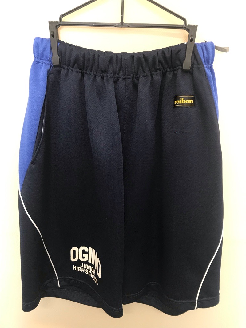 神奈川県　荻野中学校　ハーフパンツ　【0302498】