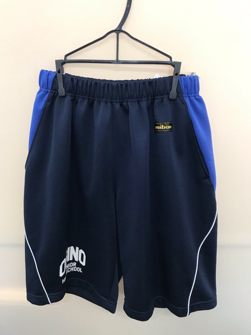 神奈川県　荻野中学校　ハーフパンツ　【0302500】