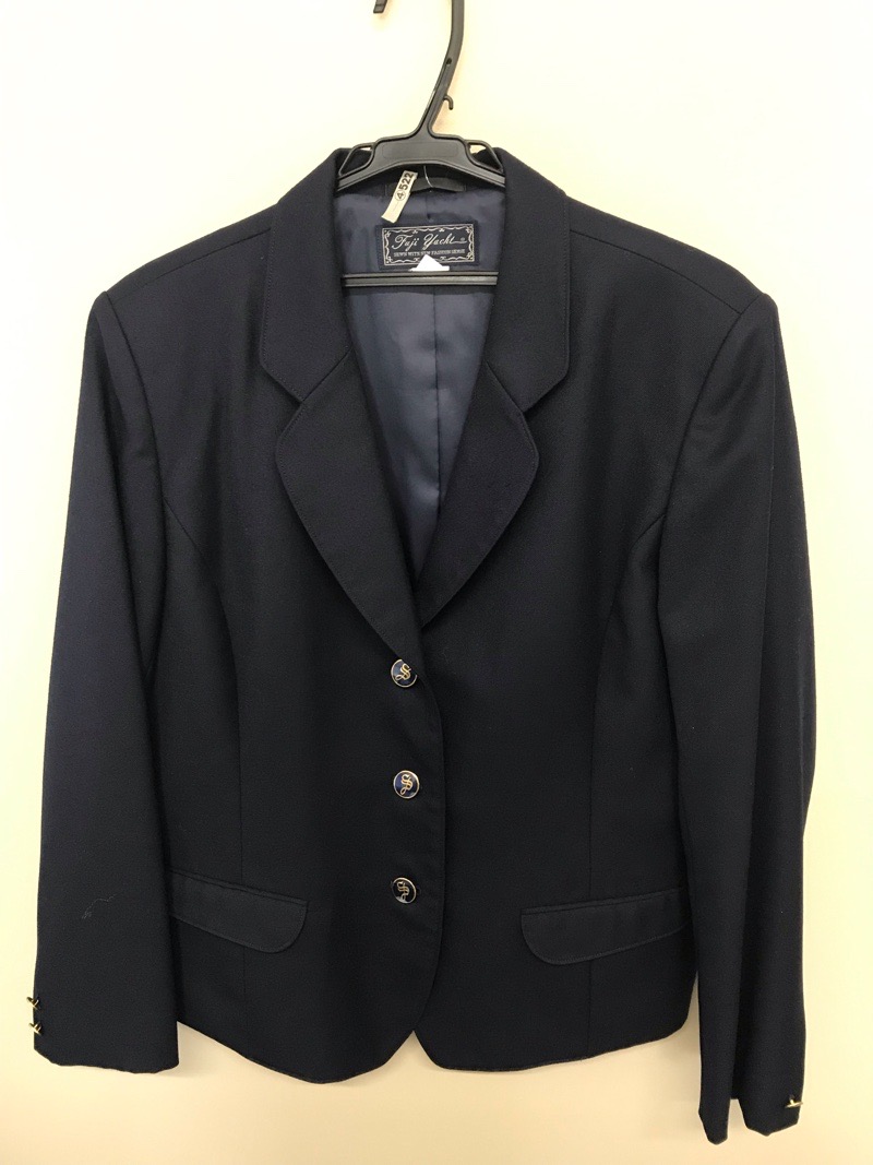 神奈川県　相模女子大学高等部　女子ブレザー　【0304522】