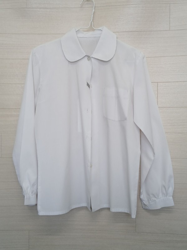 神奈川県　厚木中学校　ブラウス（長袖）【0301264】