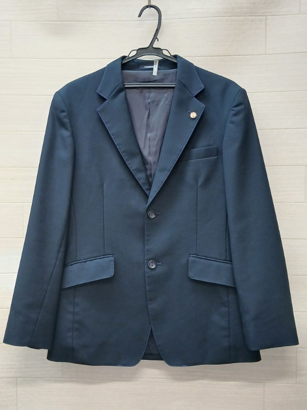 神奈川県　伊勢原高校　男子ブレザー（校章付）　【0304756】