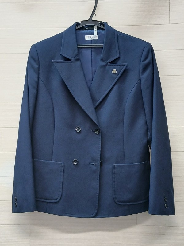 神奈川県　秦野高校　女子ブレザー（校章付）　【0304747】