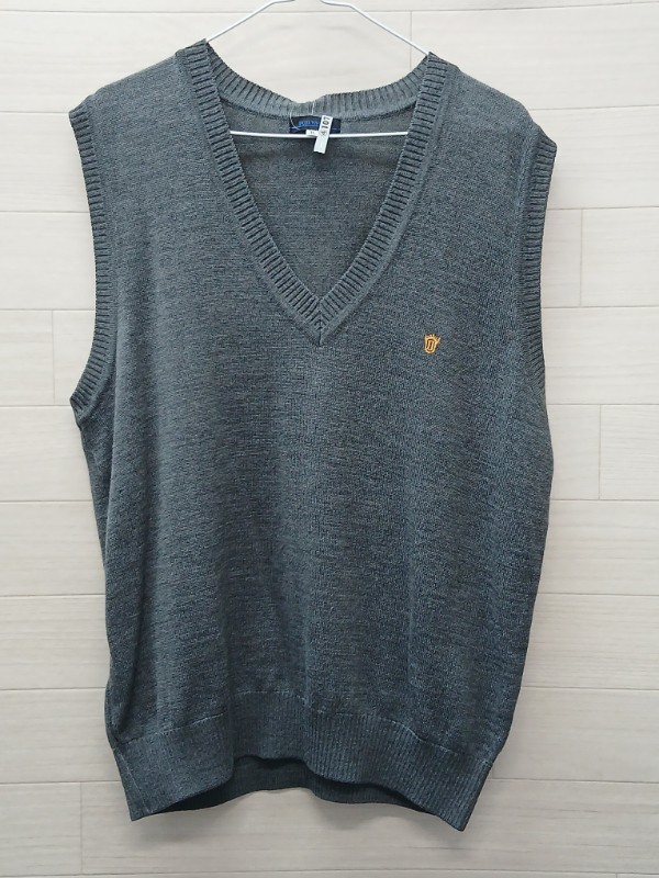 神奈川県　法政大学第二高等学校　ニットベスト　【0304107】