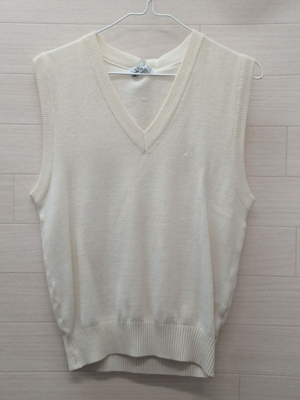 神奈川県　麻布大学付属高等学校　ニットベスト　【0303964】