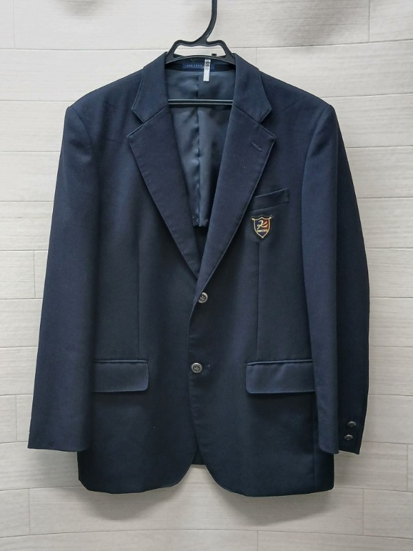 神奈川県　向上高校　男子ブレザー　旧ボタン【0303564】