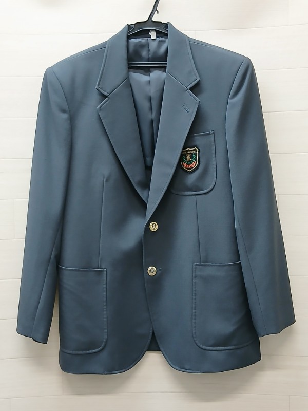 神奈川県　小鮎中学校　男子ブレザー　【0304601】
