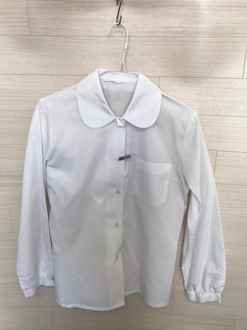 神奈川県　厚木中学校　ブラウス（長袖）【0304563】