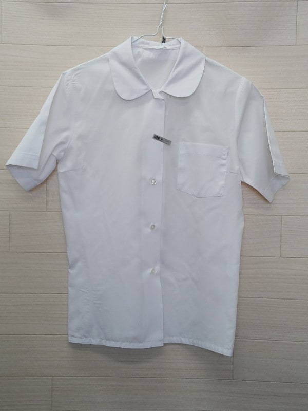 神奈川県　厚木中学校　ブラウス（半袖）【0304565】