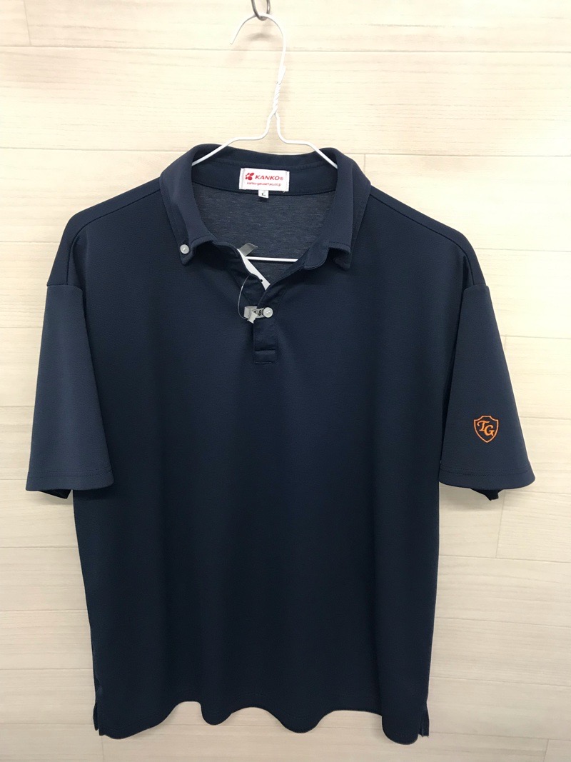 神奈川県　立花学園高校　ポロシャツ（紺）【0304800】