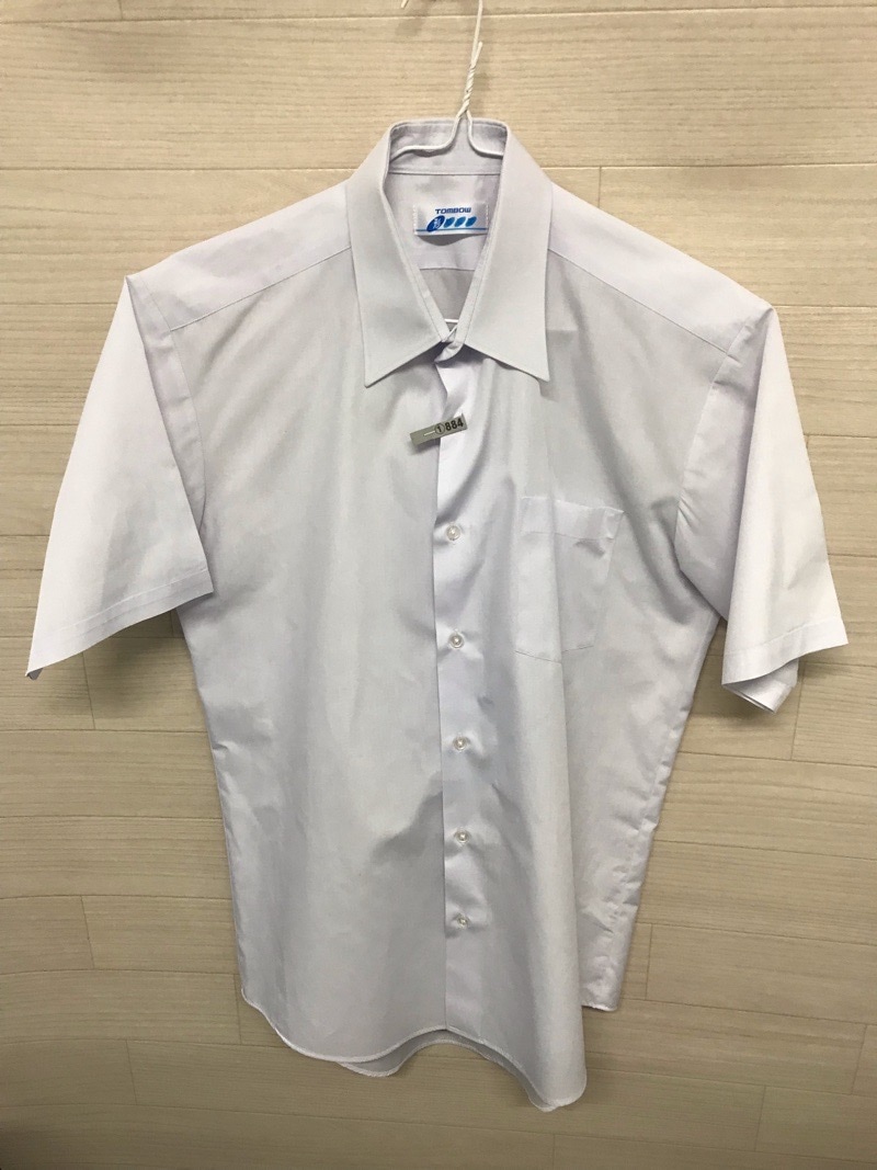 神奈川県　相川中学校　ワイシャツ（半袖）【0301884】