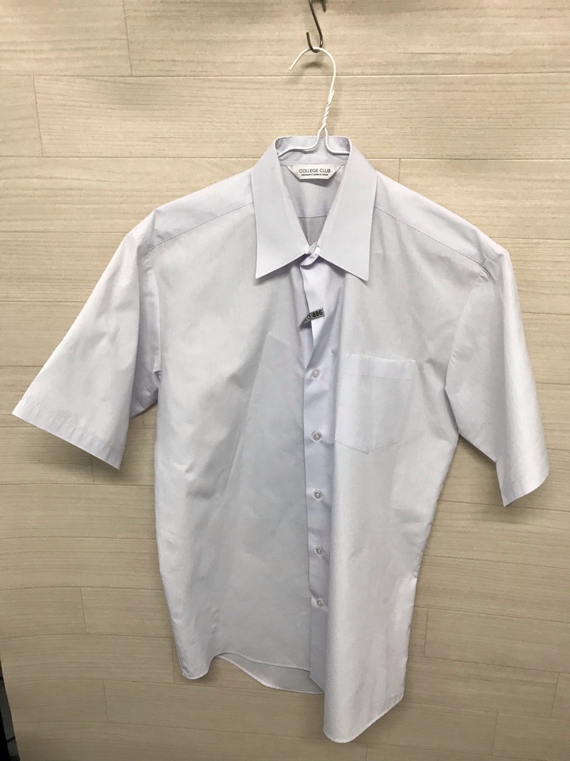 神奈川県　相川中学校　ワイシャツ（半袖）【0301886】