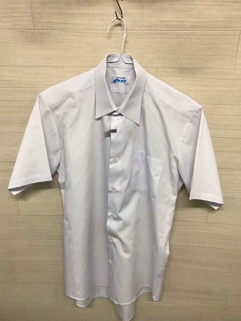 神奈川県　相川中学校　ワイシャツ（半袖）【0301885】