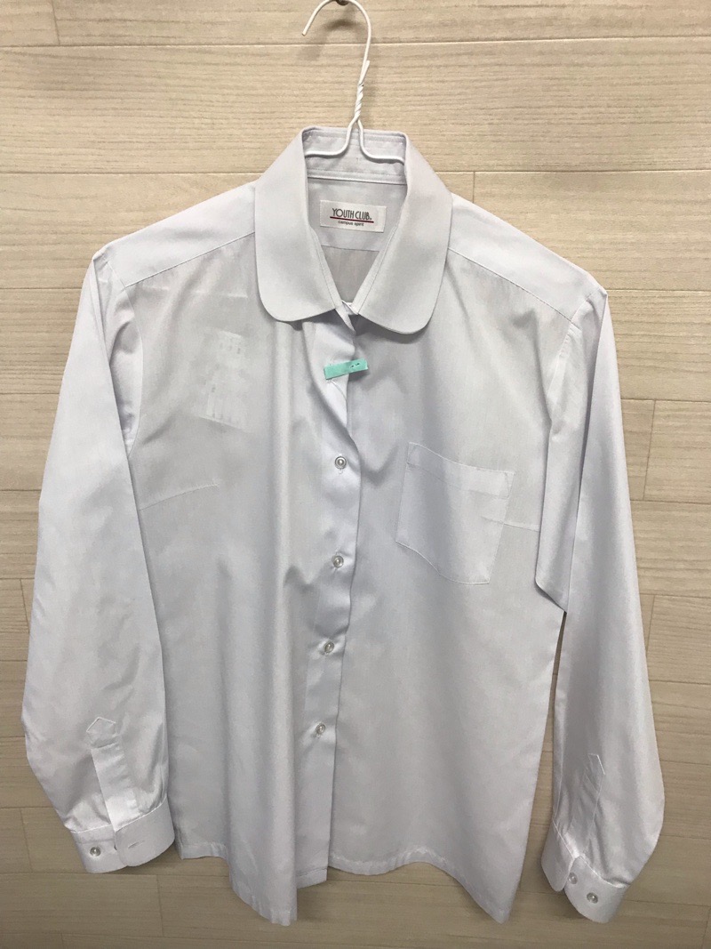 神奈川県　東名中学校　ブラウス（長袖）【0210817】