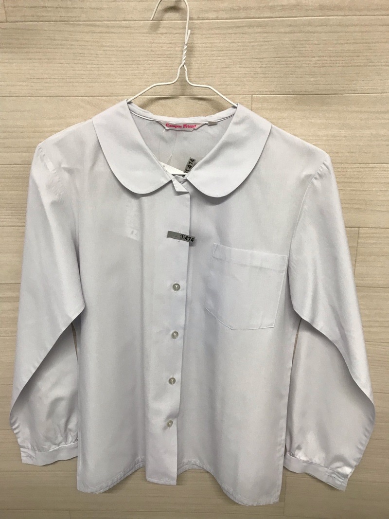 神奈川県　厚木中学校　ブラウス（長袖）【0301474】