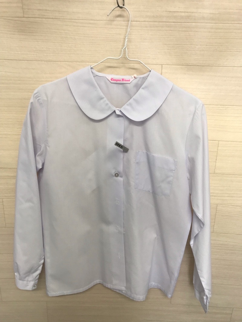 神奈川県　厚木中学校　ブラウス（長袖）【0304840】