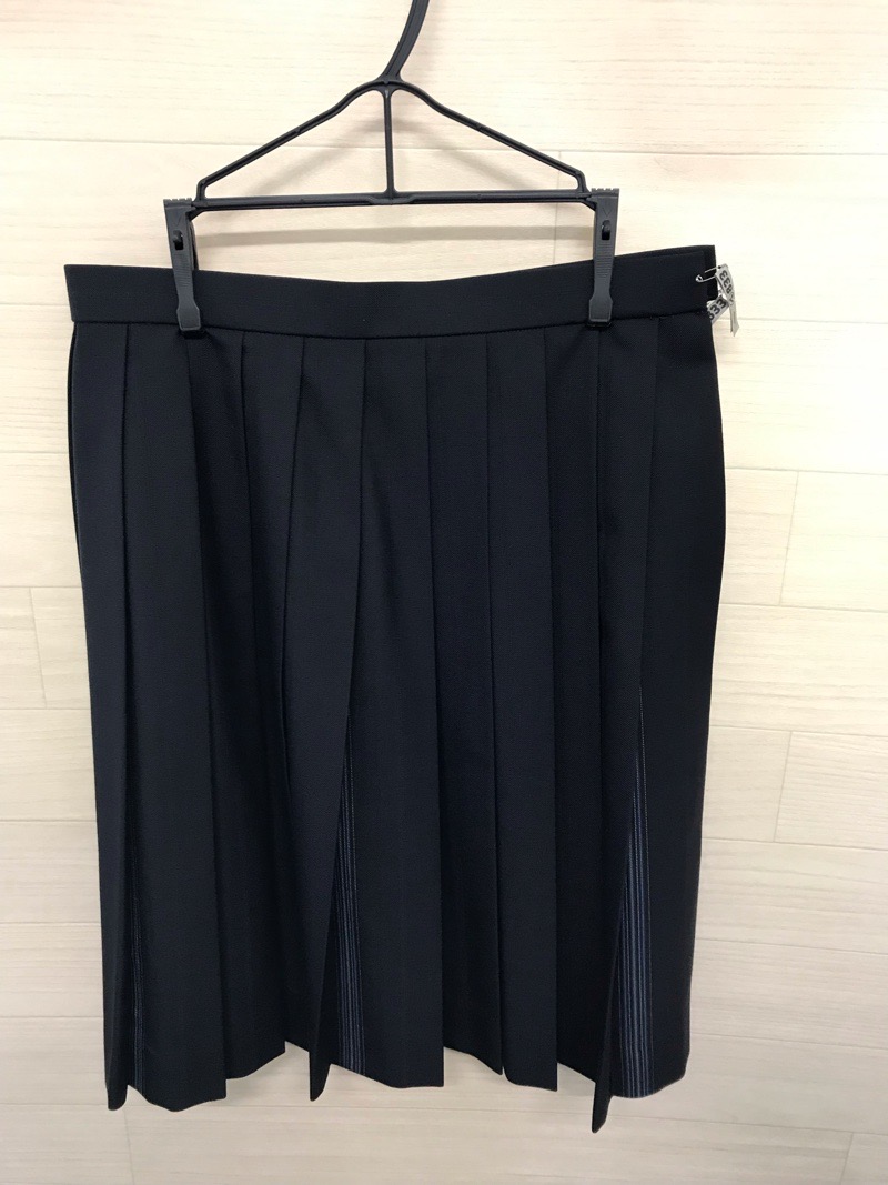 神奈川県　桐蔭学園高校　スカート（紺）【0304833】